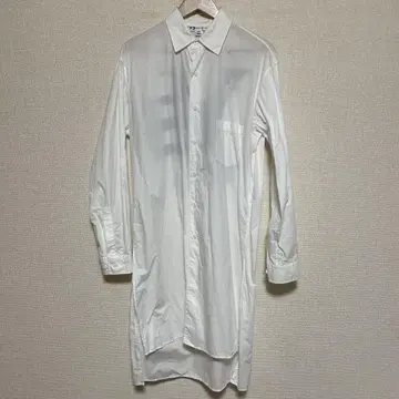 Y-3 15주년 기념 백 프린트 롱 셔츠 사이즈 S