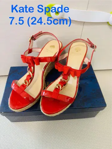 kate spade 케이트 스페이드 웨지솔 샌들 24.5