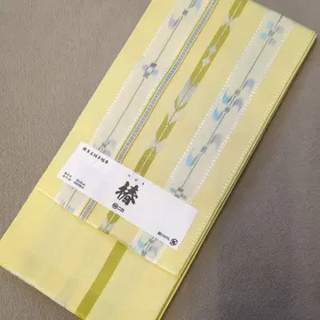 순수 실크 하카타 오리 반폭 오비 14