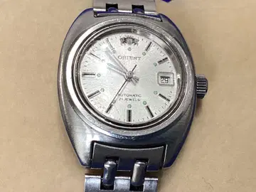 ORIENT 오토매틱 21 주얼 자동 감기 손목시계 스테인리스 여성용
