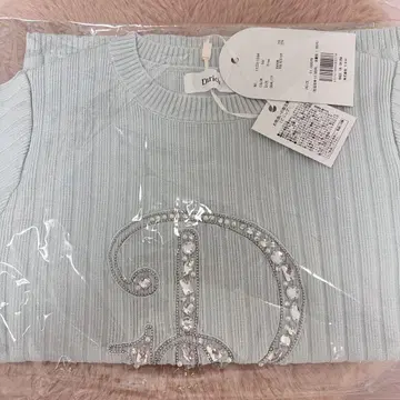 다리치 DR 비쥬 리브 니트 탑 색스