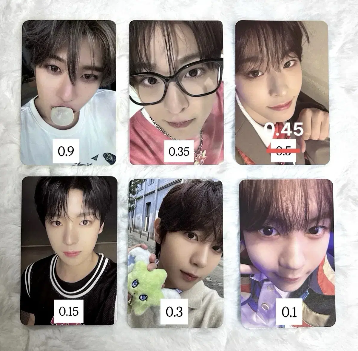 Nct Wish photocard Sion Riku Uushi Ryo Pop Chuu Pop Pop Smini We Chuu Songbird