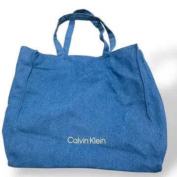 Calvin Klein 데님 토트백 A4