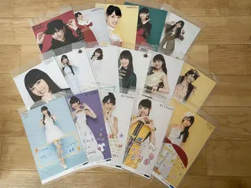 모닝구 무스메. 이이쿠보 하루나 A5 와이드 브로마이드 묶음 판매 16장