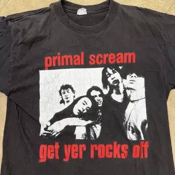 프라이멀 스크림 밴드 티셔츠 primal scream 밴 티셔츠