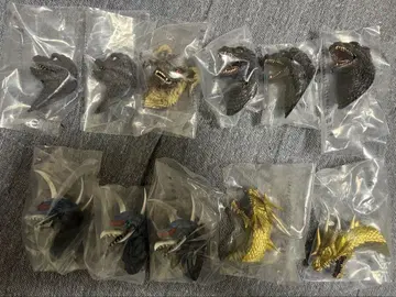 제일복권 고질라 G상 몬스터 헤드 마그넷 11개