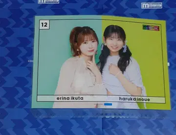 모닝구 무스메. '25 이쿠타 에리나 이노우에 하루카 컬렉션 핑업 포스터