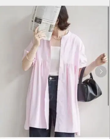 Discort 반팔 튜닉