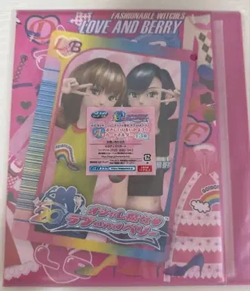 오샤레 마녀 러브 앤 베리 SEGA 세가 럭키 쿠지 A상 카드 홀더
