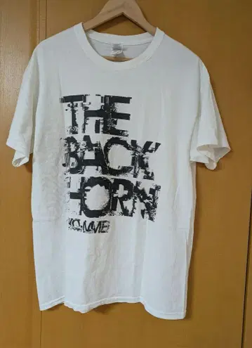 THE BACK HORN 티셔츠 L 사이즈 화이트