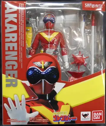 반다이 S.H.Figuarts 비밀전대 고렌저 아카렌저