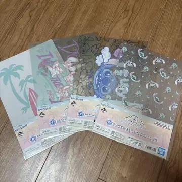 스티치 제일복권 클리어 파일 4종 세트