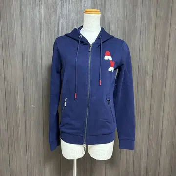 새상품급 Armani Exchange 집업 후드티 네이비 XS