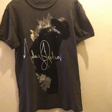 Michael Jackson T셔츠 앰플리파이드 다크 그레이
