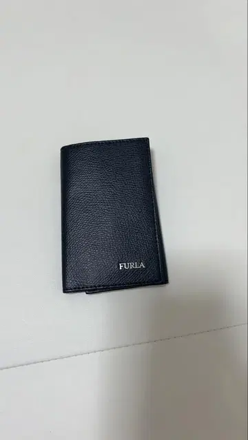 훌라 네이비 가죽 키 케이스