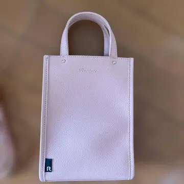 핑크 미니 토트백 합성 피혁 rootote