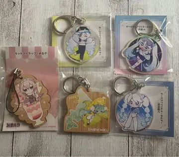미사용 새상품 SNOW MIKU 하츠네 미쿠 아크릴 키링