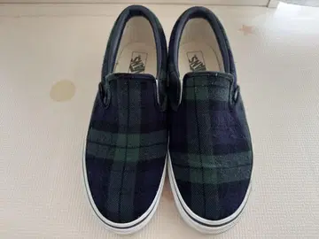 VANS 스니커즈 남성용 슬립온 그린