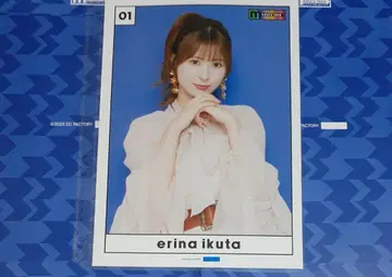 모닝구 무스메. '25 이쿠타 에리나 컬렉션 핀업 포스터