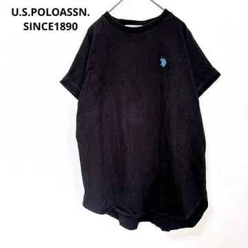 U.S.POLOASSN. SINCE1890 티셔츠 블랙 자수 M 사이즈