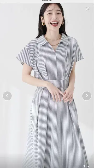 시원한 스키퍼 카라 고급스러운 원피스 natural couture