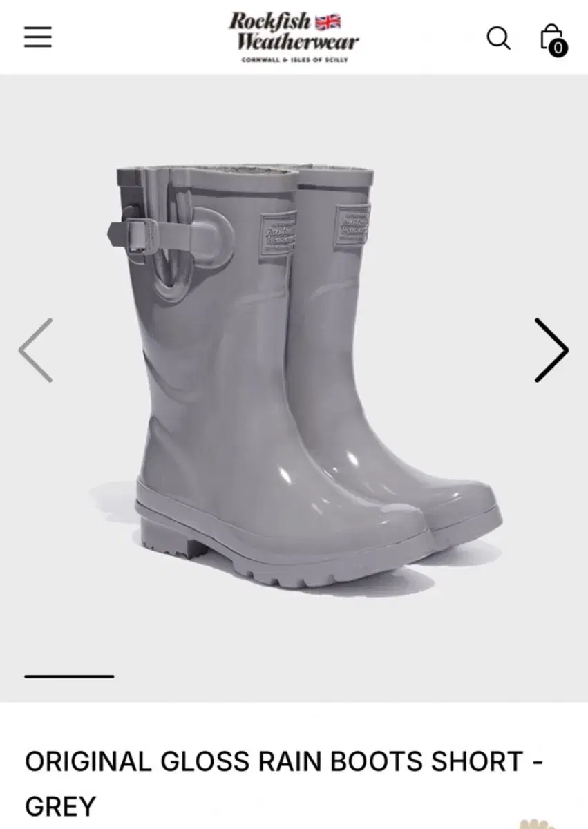 New) Rockfish Rain Boots Weatherwear - Original Glossy Short 6