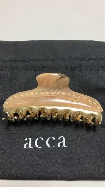 acca [아카] 헤어 클립 L 헝겊 가방 포함