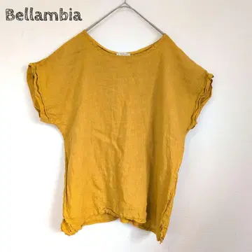 Bellambia 반팔 셔츠 티셔츠 린넨 코튼 이탈리아제 레어