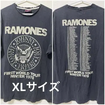 RAMONES 1234 RAMONES 라모네스 밴딩 티셔츠