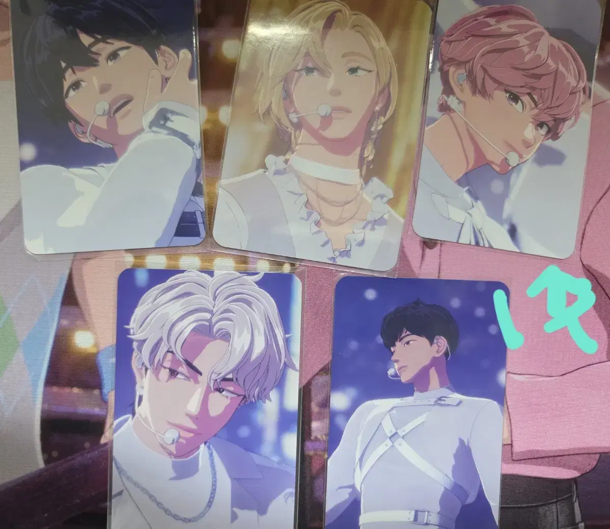 PLAVE Animate Plus Cafe Pre-order Benefit Poca Week 1-4