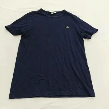 라코스테 네이비 슬림핏 반팔 티셔츠 M