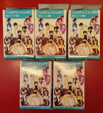 무빅 CLAMP in 3-D LAND 03 전 5종 세트