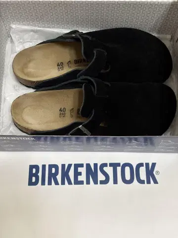 버켄스탁 BIRKENSTOCK 보스턴 블랙 26cm