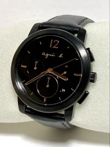 agnes b. 에네스베 손목시계 크로노그래프 SEIKO 제 작동 상품
