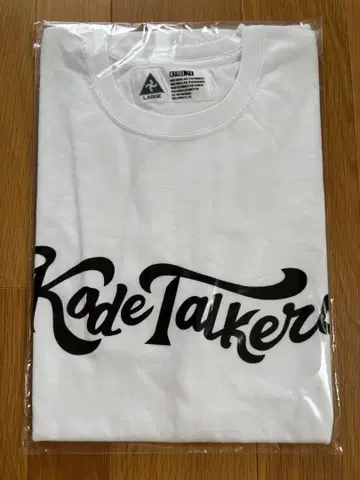 KodeTalkers 티셔츠 화이트 KT LOGO TEE