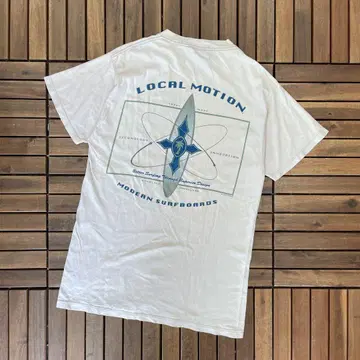 USA Local Motion 크루넥 반팔 티셔츠