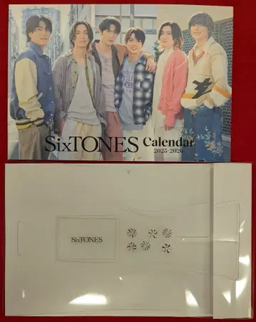 SixTONES FC 배포 25-26년 달력