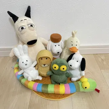 시마다 유카 밤과 케로 봉제 인형 세트
