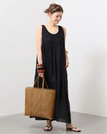 Deuxieme Classe LINEN gather 원피스