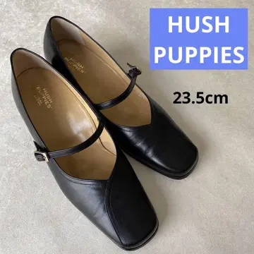 [ HUSH PUPPIES ] 23.5cm 블랙 펌프스 포멀