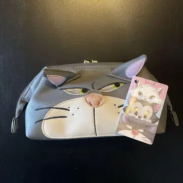 디즈니 스토어 CAT DAY 고양이의 날 루시퍼 파우치
