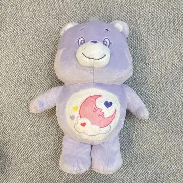 케어 베어 보라색 달과 하트 봉제 인형 약 60cm