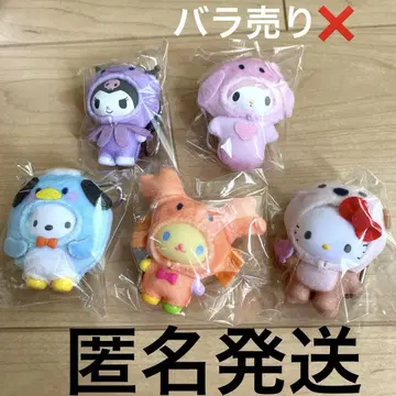 산리오 치비토모 미즈노이키모노 키티 포차코 마이멜로디 우사하나 쿠로미