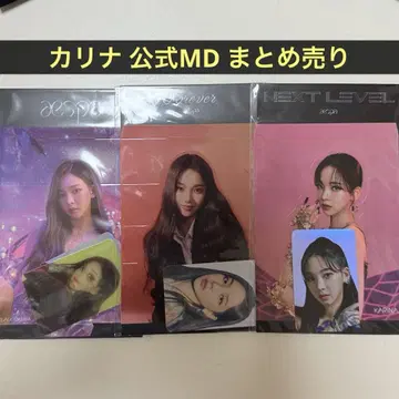 카리나 공식 MD 굿즈 묶음 판매 [즉시 구매 가능]