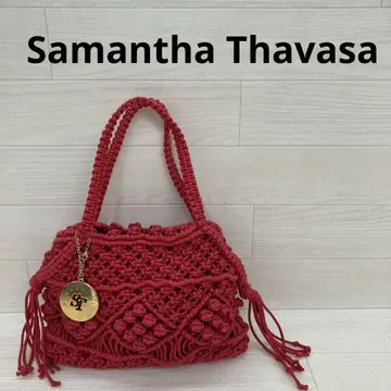 Samantha Thavasa 사만다 타바사 뜨개질 토트백