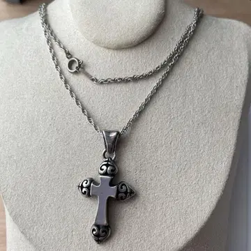 925 실버 롱 목걸이