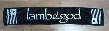 lamb of god 타월 블랙