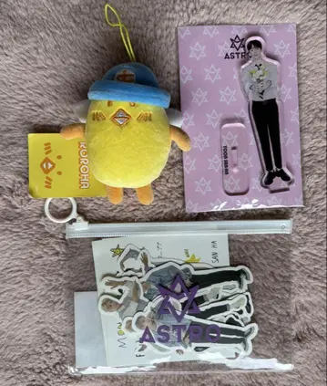 ASTRO ROROHA PPUPPU 팝업 푸푸 사나 봉제 인형