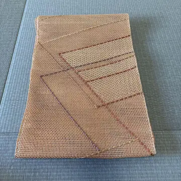 얇은 비단 나고야 오비(약 24cm) 여름 오비