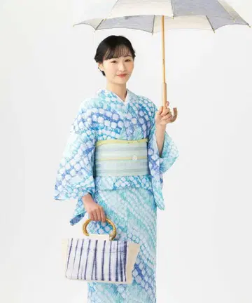 유카타 아리마츠 시보리 [전 과정 일본산] 구모 시보리